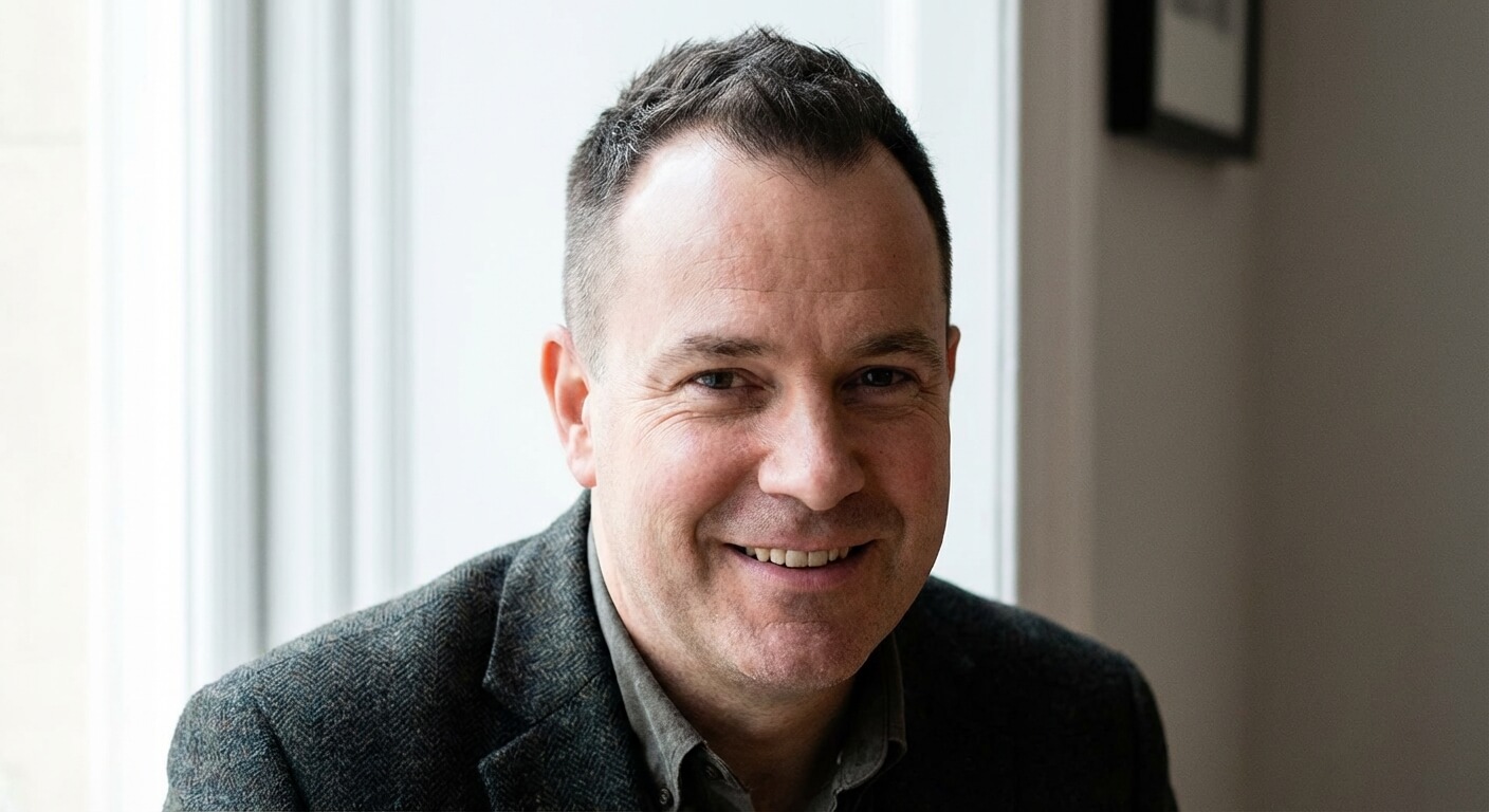 Textured guard buzz cut for receding hairline